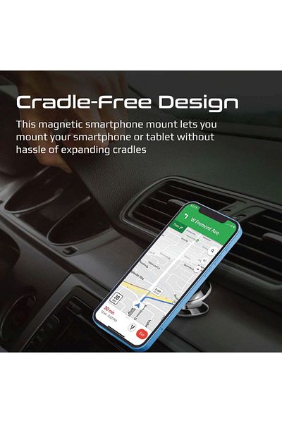 Promate 360° Anti-Slip Magnetic Mount