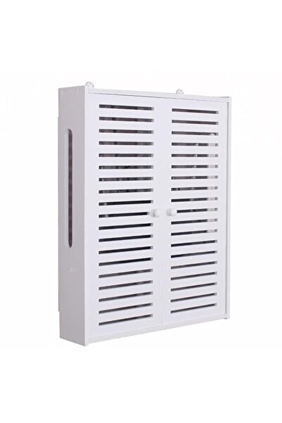 Generic Wall racks Mounted Router Bracket Floating Shelves WiFi Storage Box S...