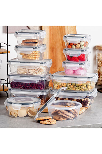 shumee Food containers with lid and seal, 12 pcs.
