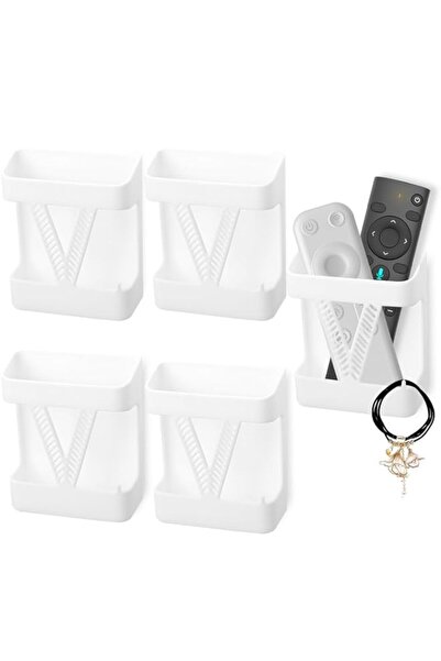 Generic حامل جهاز التحكم عن بعد للتلفزيون والمكيف، حامل حائطي، عبوة من 5 قطع ...