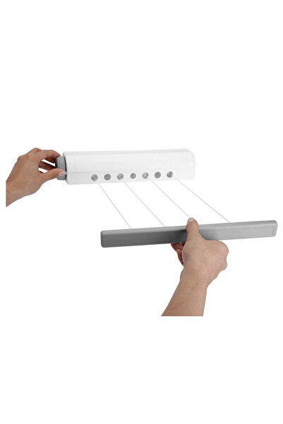 shumee Uscător de rufe automat de 14 m, montat pe perete