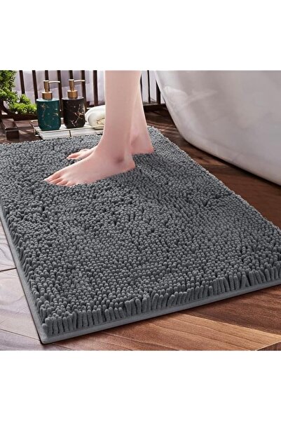 Generic DESALOV Bathroom Rug 23"×15", Non-Slip Bath Mat,Soft Cozy Shaggy Thic...