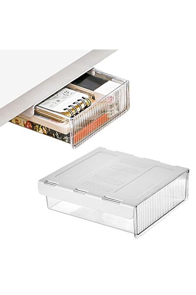 Generic TERRIFI Under Desk Drawer, Self-Adhesive Attachable Storage Organizer...