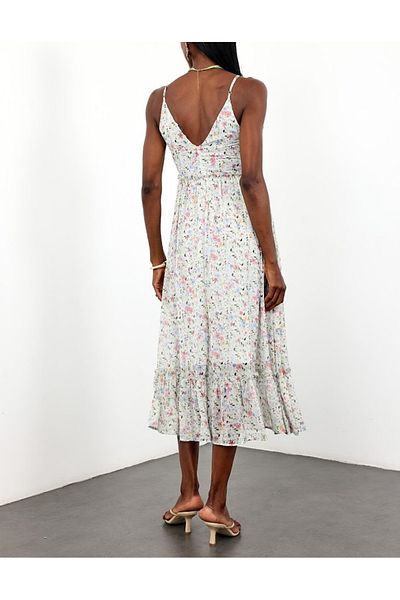 boutich Women's Chifon Flowered Dress - 504814