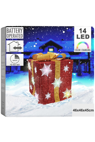 shumee Red 14 LED light gift 46 cm