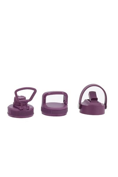 Atrium Double Wall Vacuum Tumbler with 3 Caps Hot/Cold 650ml