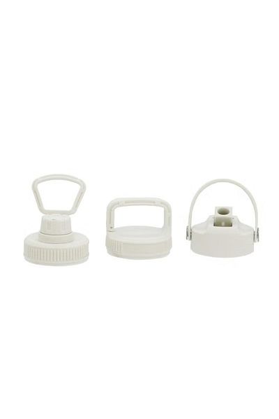 Atrium Double Wall Vacuum Tumbler 650ml with 3 Interchangeable Caps for Hot & Cold Drinks