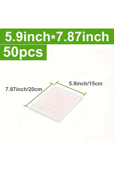 choice2 15x20CM 50PCS 50PCS Net Pattern Vacuum Bag Food Bag Household Fresh-Keeping Bag Cooked Food Packagi