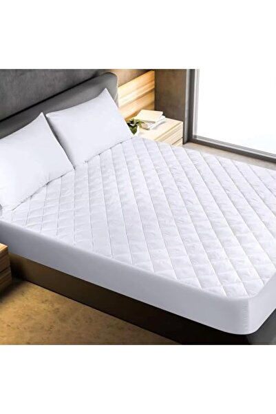 MAXQON Mattress Protector Microfiber, 100% Waterproof, Color White, Queen Size 150x200+25cm
