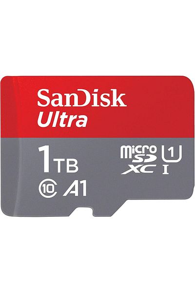 SanDisk 1TB Ultra UHS-I MicroSD Card 150MB/s R, for Smartphones, 10 Y Warranty