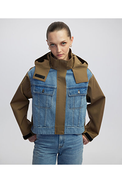 İpekyol Denim Mix Coat