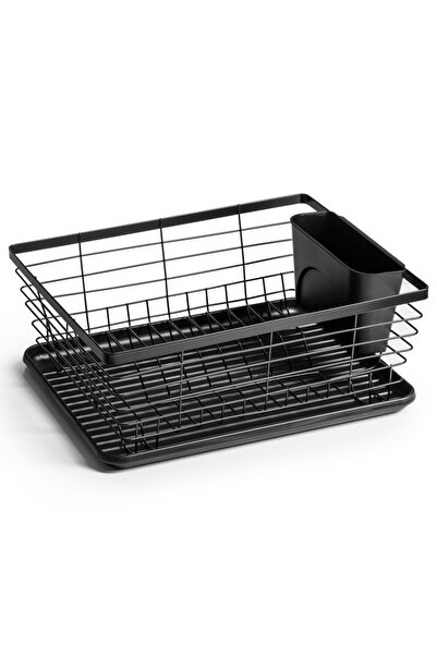 shumee Black dish drainer 36x30x14.5 cm
