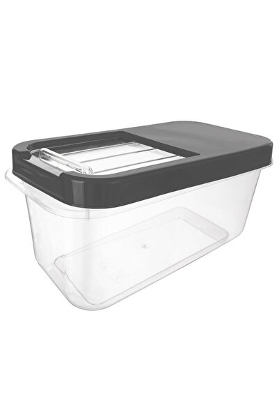shumee Storage container for capsules, powders and food, grey, 7.5 l
