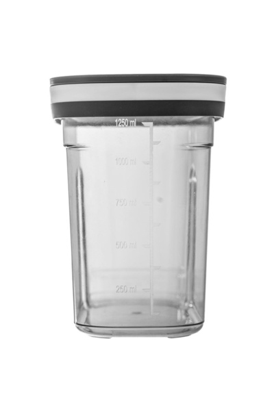 shumee Loose product container with dispenser, grey, 1.25 l