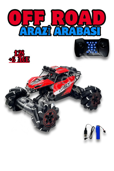 welcomein 1:16 Şarjlı 2.4GHz Full Fonksiyon Işıklı Müzikli Uzaktan Kumandalı ...