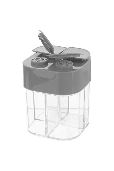 shumee Recipient pentru condimente KEMP cu 4 compartimente și autocolante