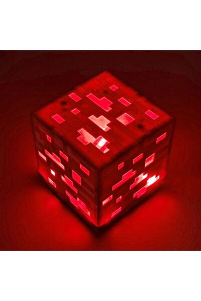 Generic مصباح طاولة LED ثلاثي الأبعاد باللون الأحمر
