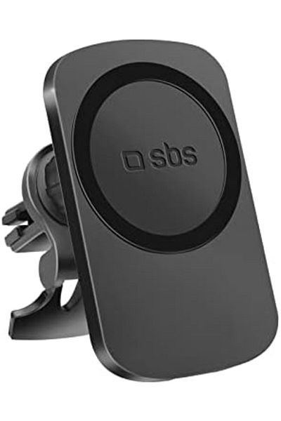 SBS Swivel Smartphone Car Holder, 7.5W, MagSafe Fast Charging, Wireless Air Vent Charger, Powerful &