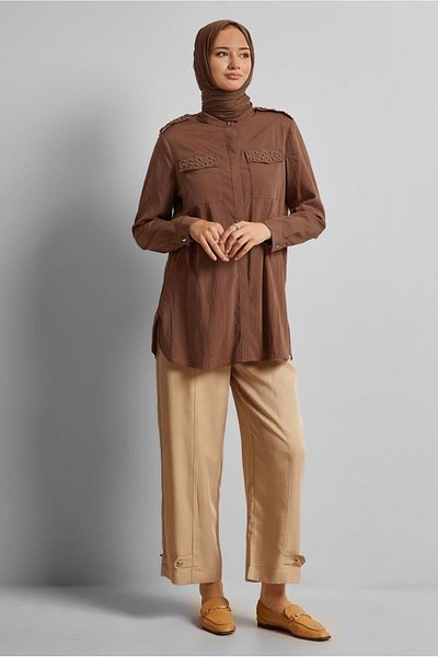 Alvina Beaded Detail Tunic 45703
