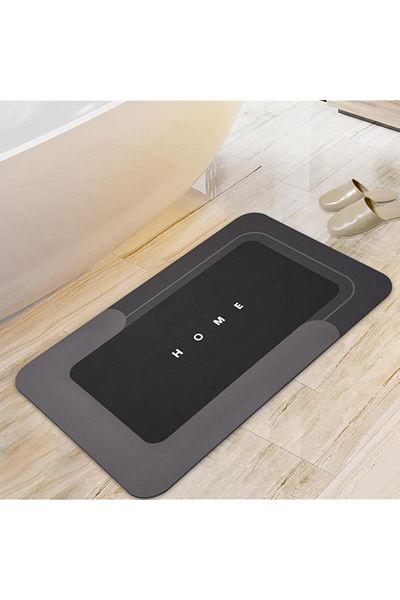 Generic PYEBE Super Absorbent Bath Mat, Quick-Drying Bathroom Mat, Super Absorbent Living Room Floor Mat, R