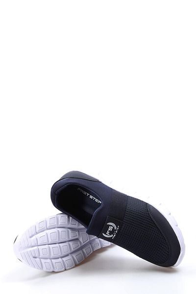 Ayakkabıhane Navy Blue Orthopedic Men's Sports Sneaker Shoes Ah1E8691311105