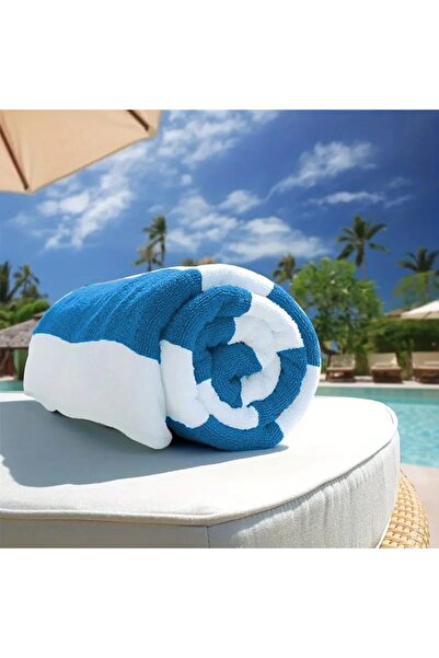 MAXQON Pack Of 2 - Beach Towel - 100% Cotton 600 GSM Over Sized (90x180cm), Highly Absorbent Bath Sh