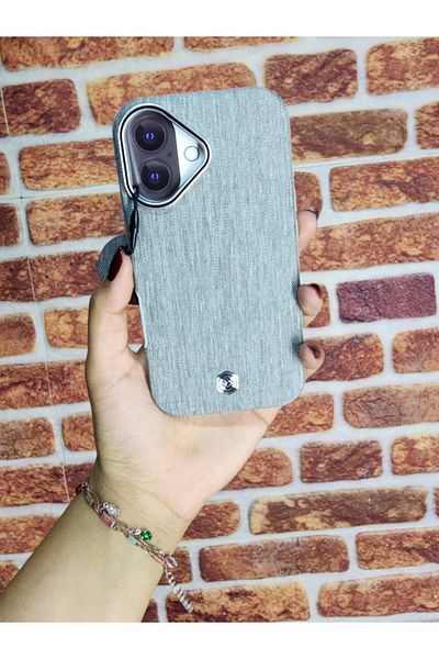 AİRB Jean Jeans Case with Magsafe for iPhone 16 Plus