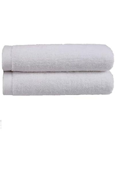 MAXQON Pack Of 2 - Hand Towel - 100% Cotton 600 GSM Medium Size (45x75cm) Highly Absorbent And Super