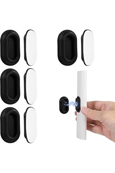 Generic حامل جهاز التحكم عن بعد المغناطيسي للتلفزيون مكون من 4 قطع مثبت على ا...