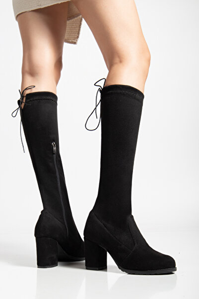 MİSS ZÜLÜF Dámské strečové ponožky na podpatku 7 cm