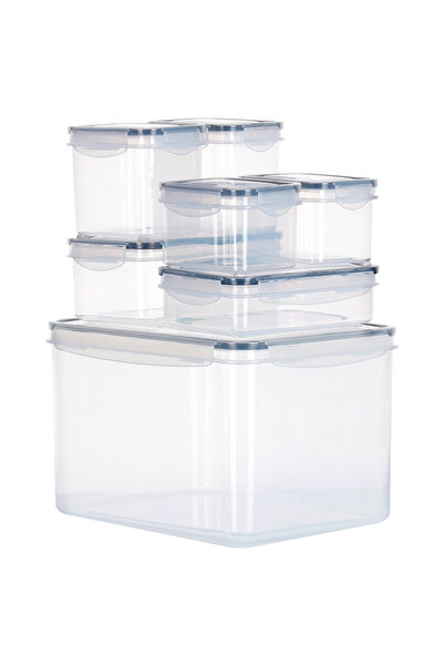 shumee Food containers with lid and seal, 7 pcs.