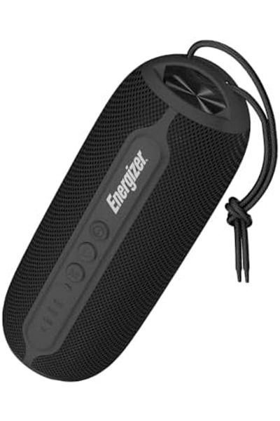 Energizer BTS-162 BTS مكبر صوت بلوتوث محمول، مقاوم للماء IPX6، 16 واط RMS 8 واط × 2 - مكبرات صوت ثنائية النواة