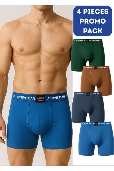 style iconic 4-Piece Boxer Briefs Promo Pack – Everyday Comfort & Style