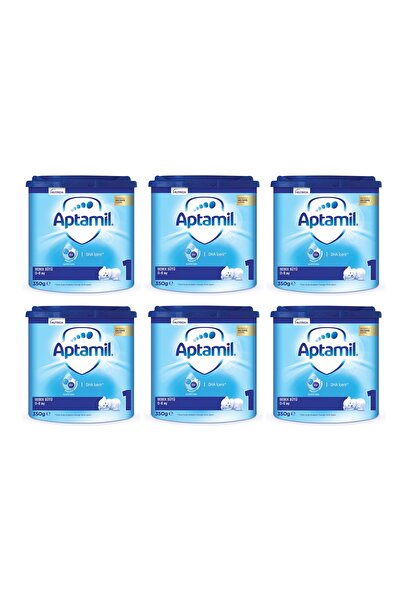 Aptamil 1 Bebek Sütü 350 G 0-6 Ay Akıllı Kutu x 6 Adet