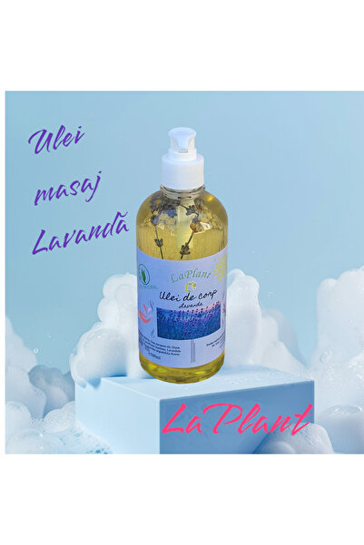 LaPlant Ulei de masaj cu lavandă, 500 ml