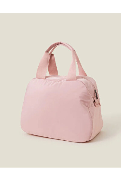 Accessorize Gül Nakışlı Seyahat Çantası Pembe