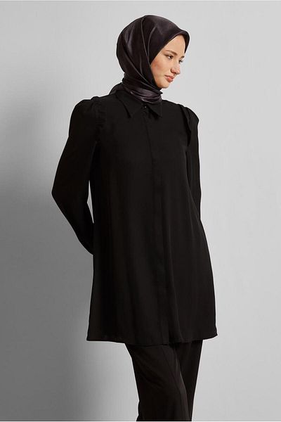 Alvina Shirt Collar Tunic 45723