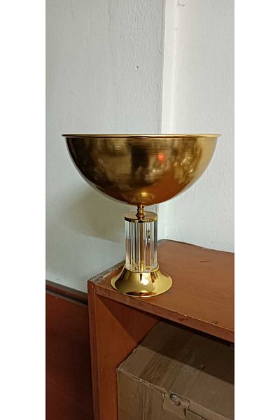 innossa pleksi dekorasyon Large Flower Holder Vase (26,5X26, 5 Height 26 cm)