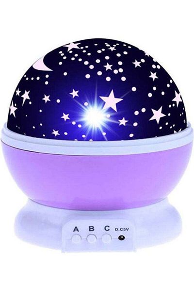 Generic USB LED Star Master Rotating Night Lamp Multicolour