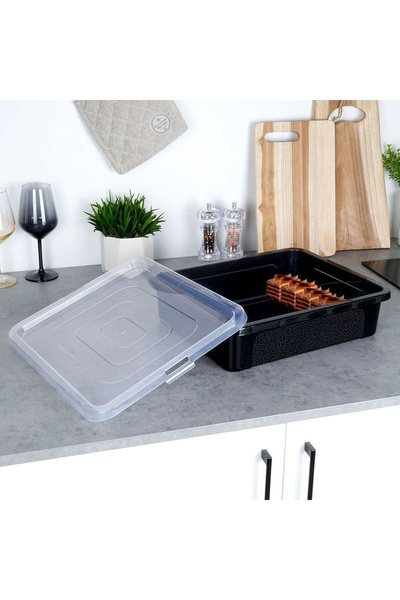 shumee Cake container with lid 40x33x10 cm