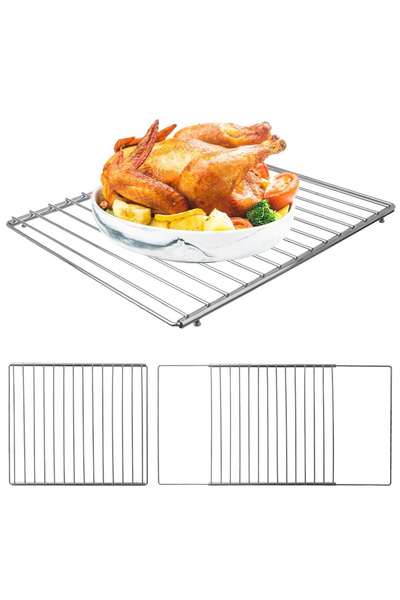 shumee Grătar metalic reglabil pentru cuptor 35/60x32 cm