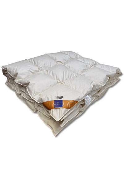 Billerbeck Plapumă de iarnă, 200x220 cm, puf de gâscă și pene fine, Borkum, e...