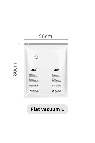 Choice5 flat Vacuum Bag M New Patented Vacuum Bags Large Plastic Storage Bags for Storing Clothes Blankets C