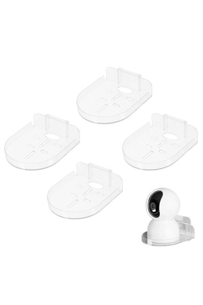 Generic LYLYMYKHH Clear Acrylic Floating Wall Shelves for Security Cameras, C...