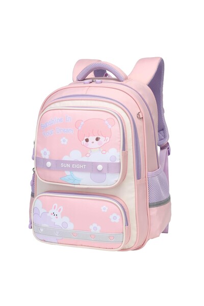SUN EIGHT 16.5-inches Premium Kids Backpack Light Weight School Daypack for G...