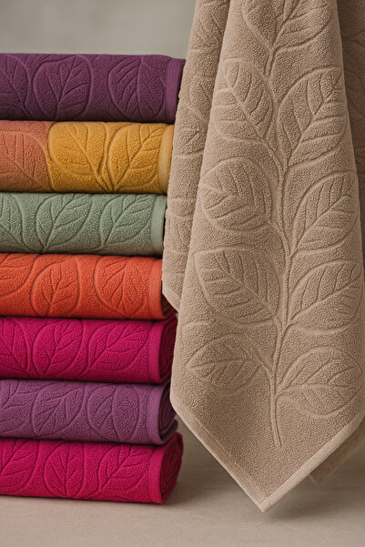 Violacasa 100% Cotton Hand & Face & Hair Towel 50X90 Babil