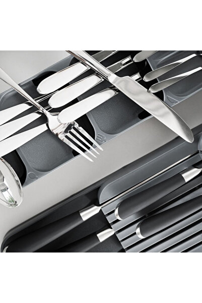 shumee Cutlery drawer insert, grey, 39x11.5 cm