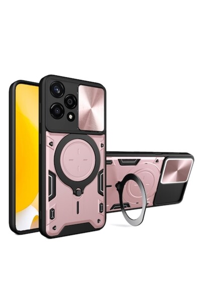 Gear Carcasă de înaltă protecție pentru Honor 200 Lite, A77, plastic dur, aur...