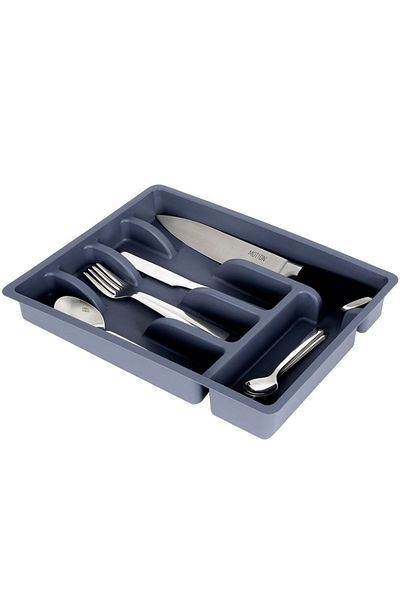 shumee Cutlery drawer insert, grey, 36x25.5 cm
