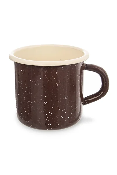 shumee Brown enamel mug BROWN 400 ml